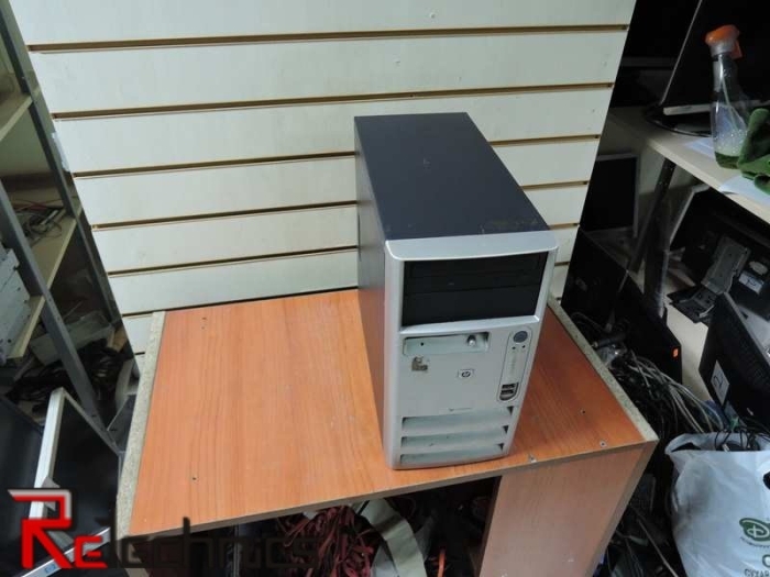 Системный блок HP dx2000 478 Socket Intel Pentium 4 - 2.8GHz 1024Mb DDR1 40Gb IDE видео 96Mb сеть звук DVD-R mATX 250Вт USB 2.0 черный