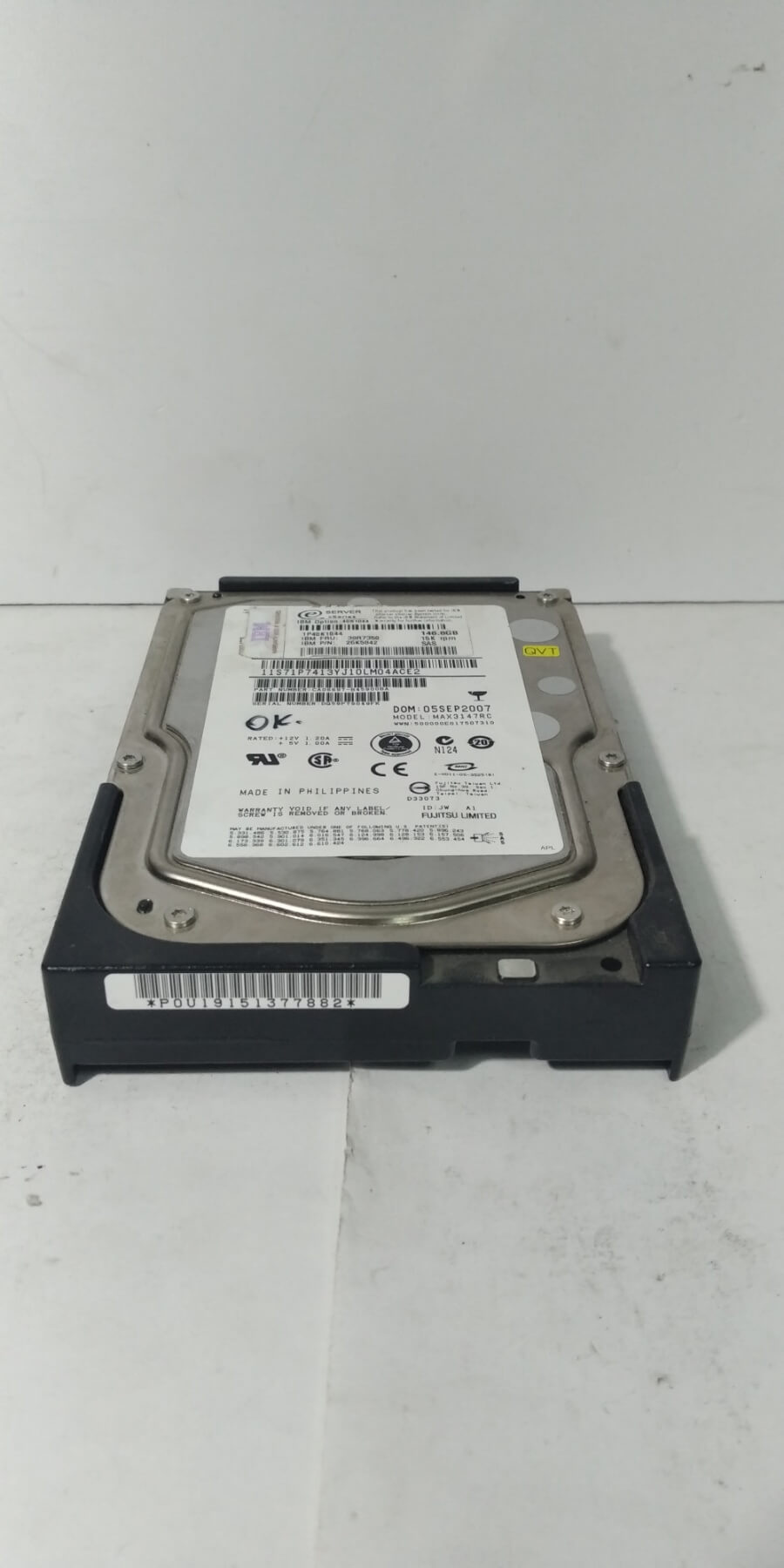 Жесткий диск 3.5" Fujitsu 147 Гб MAX3147RC 147 Гб SAS