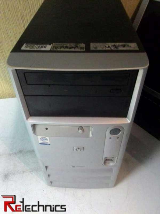 Системный блок HP dx2000 478 Socket Pentium 4 - 2.80GHz 1024Mb DDR1 40Gb IDE видео 128Mb сеть звук DVD-R mATX 250Вт USB 2.0 черный
