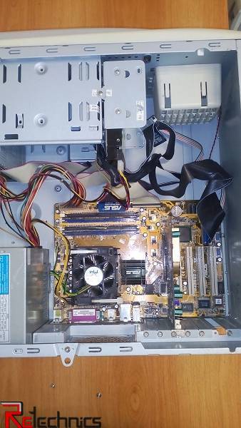 Системный блок 478 Socket Pentium 4 - 3.00GHz 384Mb DDR1 40Gb IDE видео 64Mb сеть звук USB 2.0