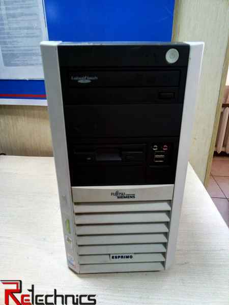 Системный блок Fujitsu Siemens 775 Socket Pentium 4 - 2.80GHz 2048Mb DDR2 80Gb IDE видео 128Mb сеть звук USB 2.0