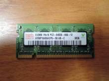 Ram SO-DIMM/512/6400(800) DDR2
