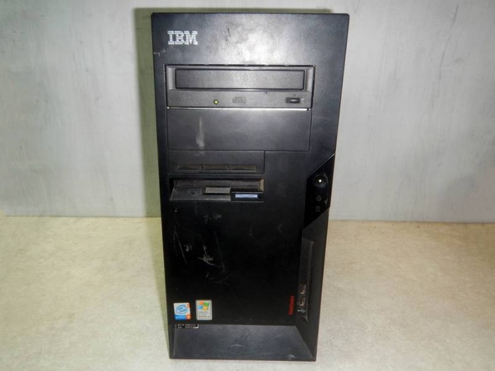 IBM 478 Socket 1 ядро Pentium 4 - 3,0Ghz 2x0,25Gb DDR1 (3200) 40Gb IDE чип i865G видеокарта int 96Mb черный mATX 230W DVD-R