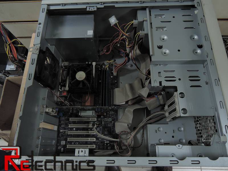 Системный блок 478 Socket Pentium 4 - 2.40GHz 384Mb DDR1 видео Radeon 9200 128mb сеть звук USB 2.0