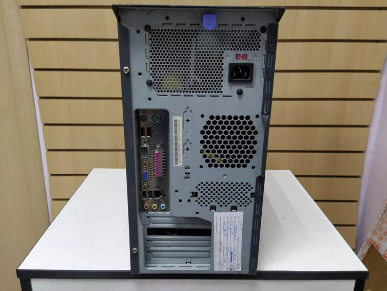 IBM 478 Socket 1 ядро Pentium 4 - 3,2Ghz 4x0,25Gb DDR1 (2700) 160Gb IDE чип i865G видеокарта int 96Mb черный ATX 230W CD-R