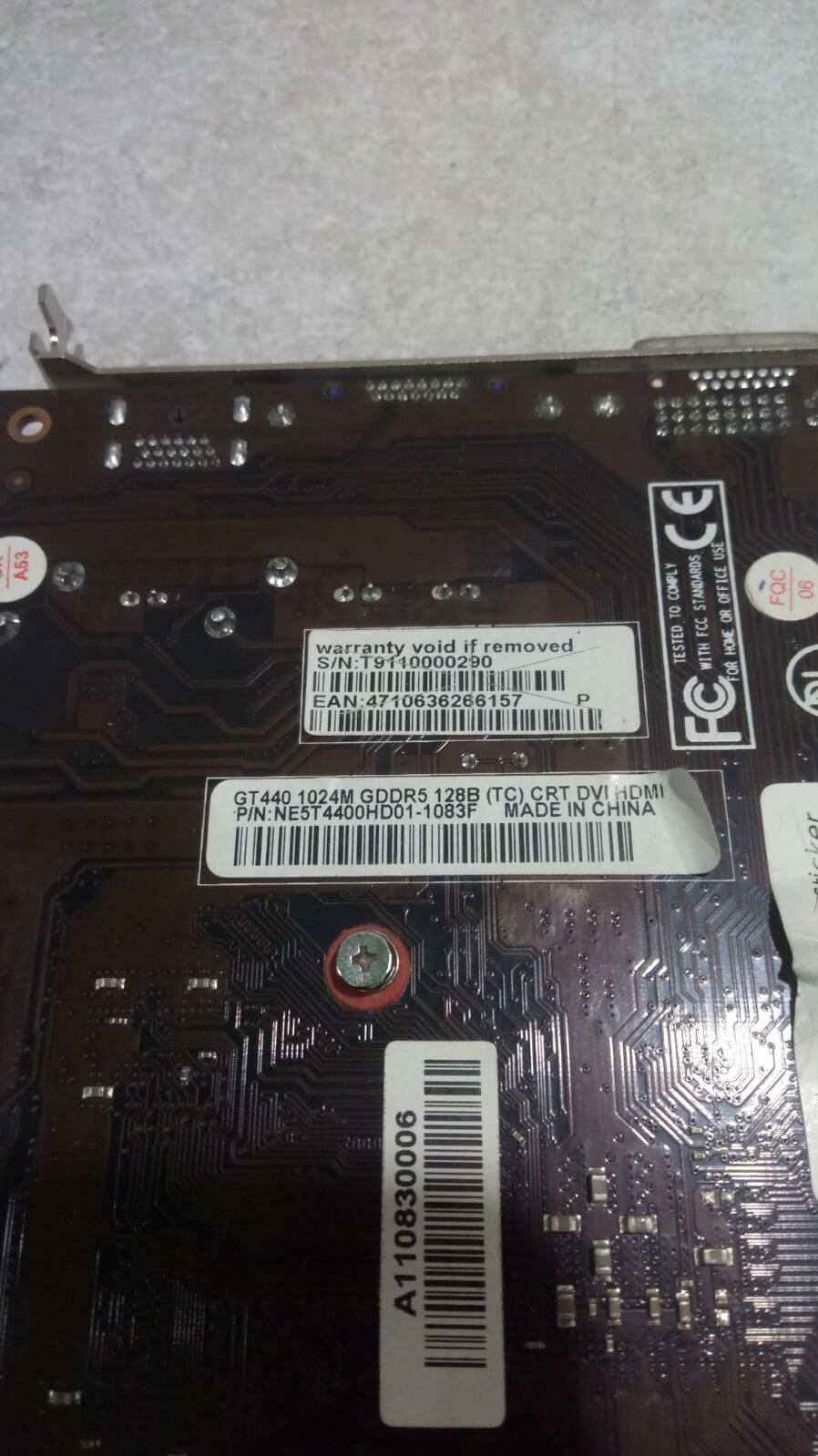 Видеокарта Palit GeForce GT 440 810Mhz PCI-E 2.0 1024Mb 3200Mhz DDR5 128 bit DVI HDMI HDCP