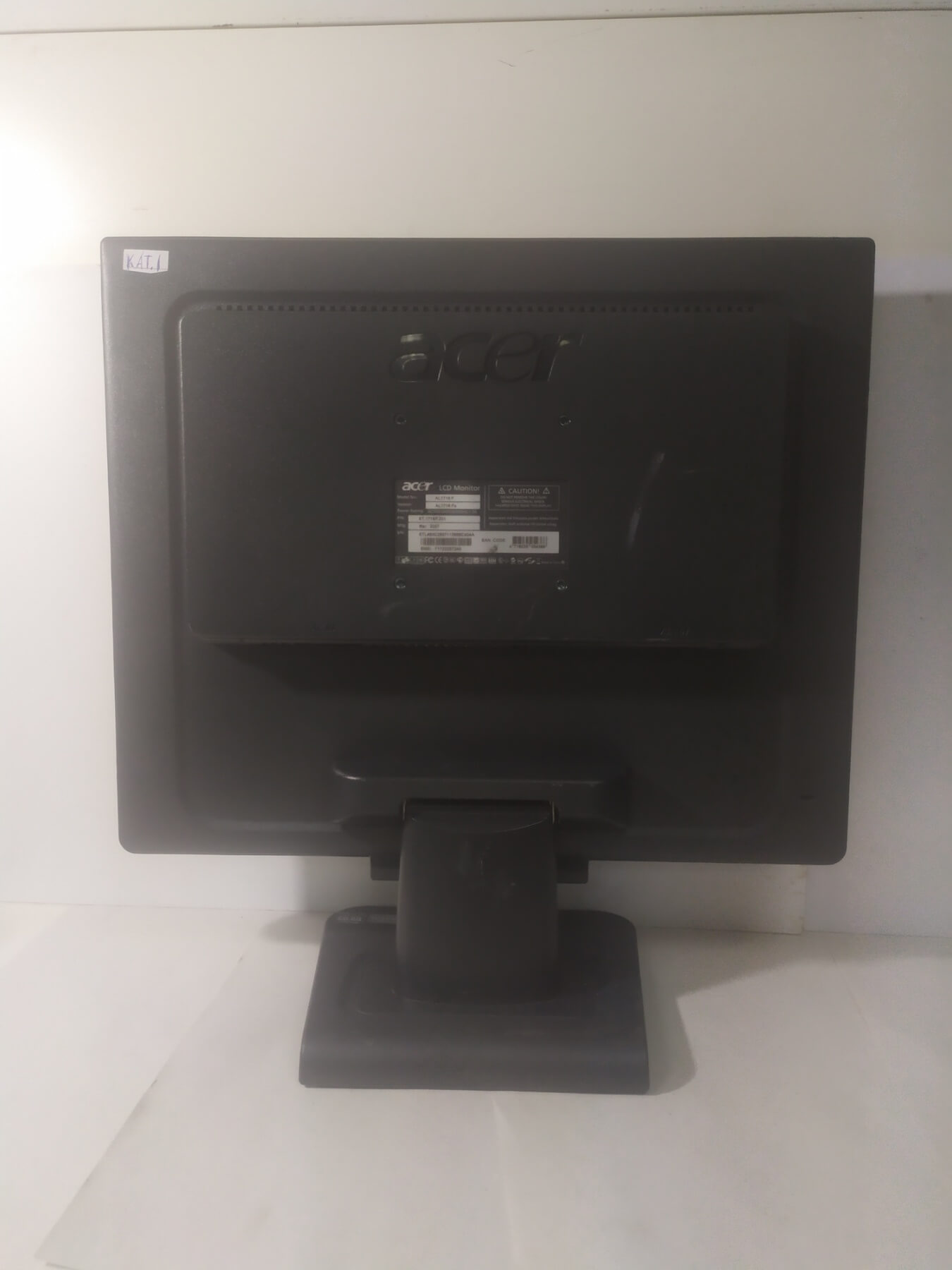 Монитор ЖК 17" уцененный Acer AL1716F серебристый TFT TN 1280x1024 W140H130