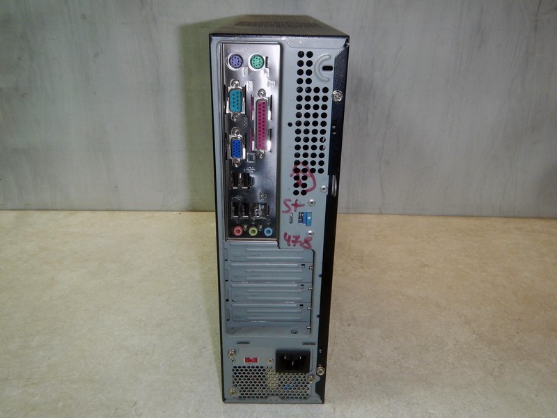 478 Socket 1 ядро Pentium 4 - 3,0Ghz 4x0,25Gb DDR1 (3200) 40Gb IDE чип 865 видеокарта int 96Mb черный slim 300W