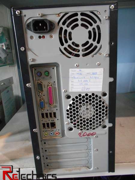 Системный блок HP dx2000 478 Socket Pentium 4 - 3.0GHz 512Mb DDR1 60Gb IDE видео 128Mb сеть звук USB 2.0