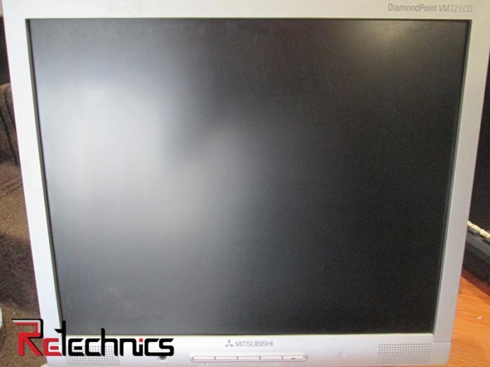 Монитор ЖК 17" Mitsubishi VM72 LCD серебристый TFT TN 1280×1024 W140H125