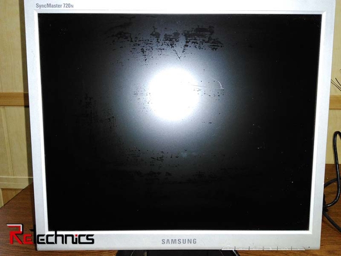 Монитор без подставки ЖК 17" Samsung 720N серебристый TFT TN 1280x1024 W160H160