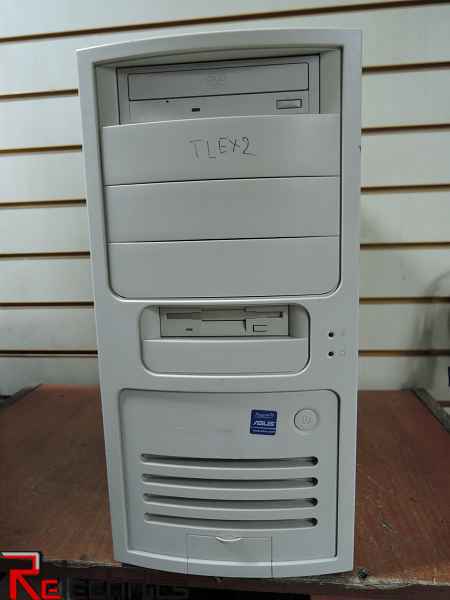 Системный блок 775 Socket Pentium 4 - 2.8GHz 1024Mb DDR1 60Gb IDE видео 96Mb сеть звук 300Вт USB 2.0 белый