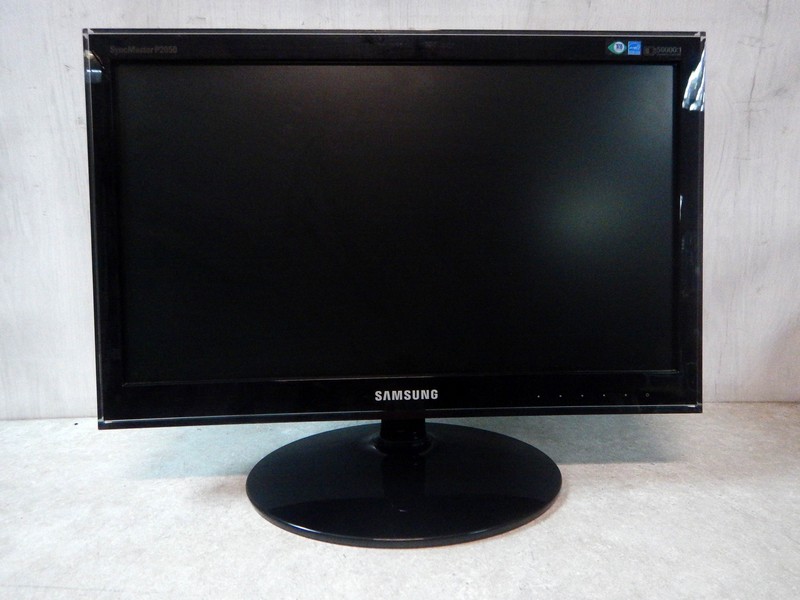 Монитор ЖК 20'' широкоформатный 20" Samsung P2050 черный TFT TN 1680x1050 W170H160 DVI-D VGA