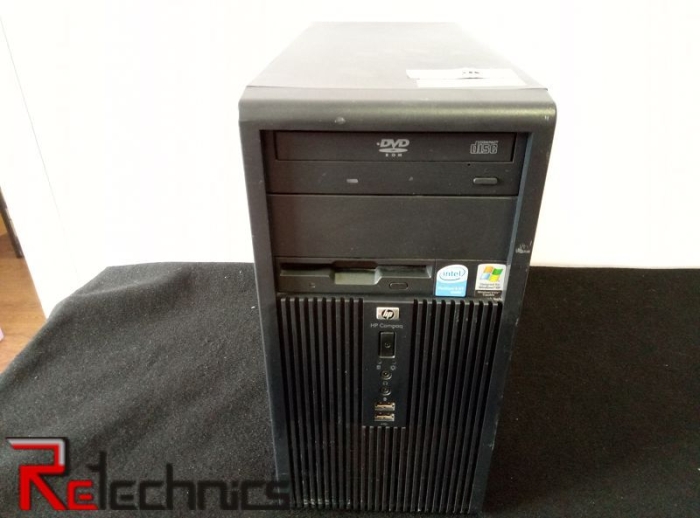 Системный блок HP dx2200, 775 Socket, Intel Pentium 4 - 3.60GHz, 2048Mb DDR2, 60Gb IDE, видео 256Mb, сеть, звук, USB 2.0 черный