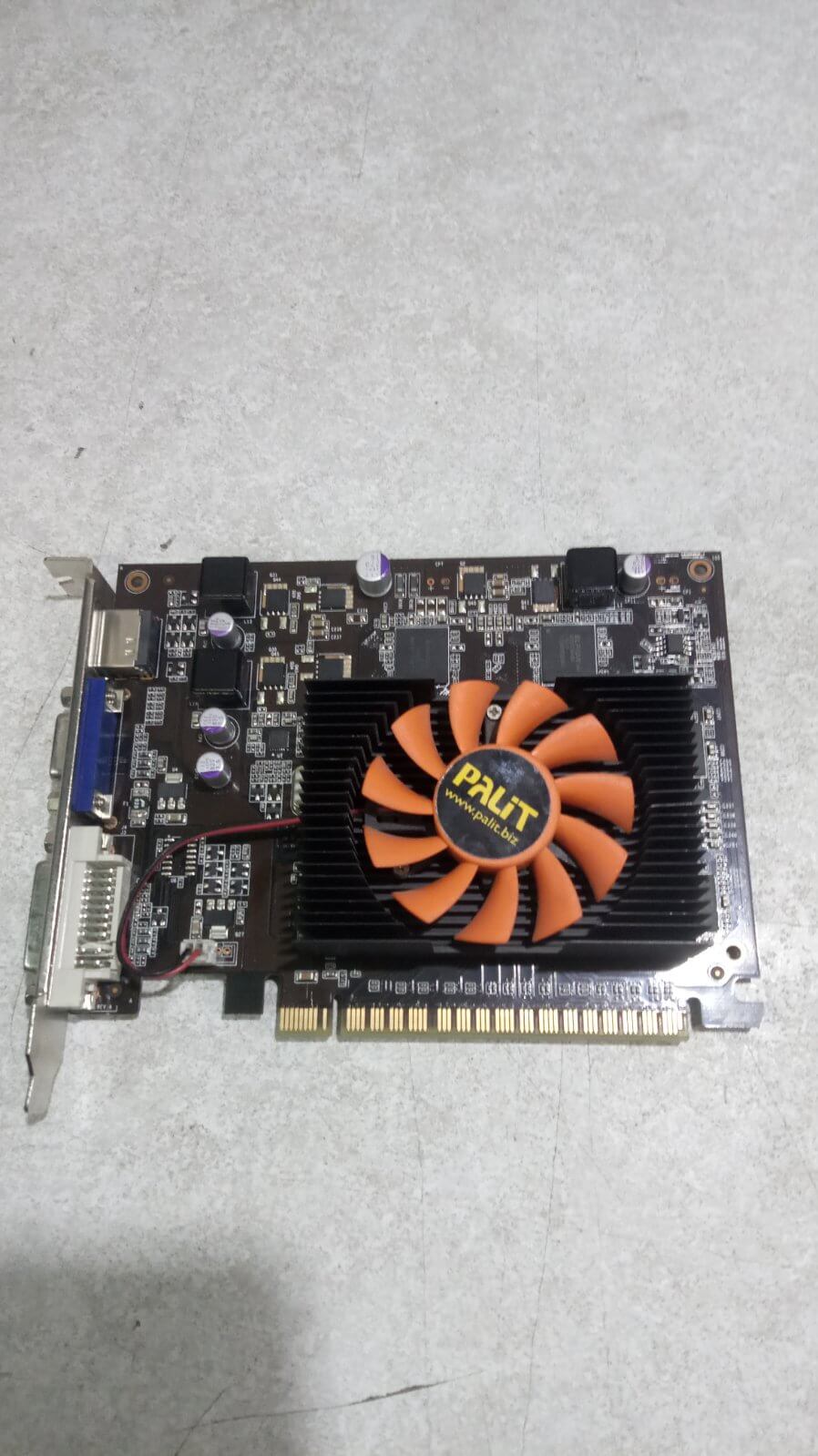 Видеокарта Palit GeForce GT 440 810Mhz PCI-E 2.0 1024Mb 3200Mhz DDR5 128 bit DVI HDMI HDCP