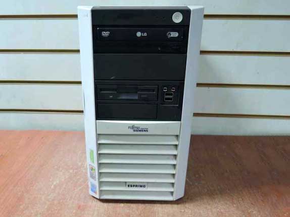 Системный блок Fujitsu Siemens 775 Socket Pentium 4 630 - 3.00GHz 2048Mb DDR2 40Gb IDE видео 128Mb сеть звук USB 2.0