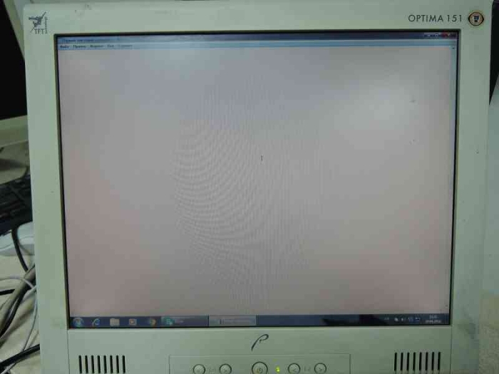 Монитор ЖК 15" уцененный RoverScan Optima 151 белый TFT TN 1024x768 W120H100