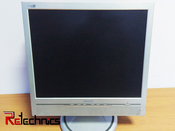 Монитор ЖК 17" Philips 170B черно-серебристый TFT TN 1024x768 W120H135 DVI VGA (D-Sub)