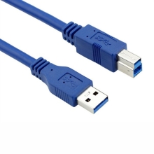 Кабель USB 3.0 принтерный AM-BM синий