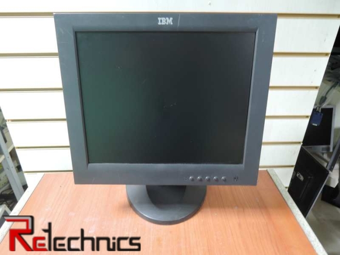 Монитор ЖК 17" IBM 6637 черный TFT TN 1280x1024 W160H130