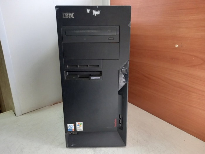 IBM 21G 478 Socket 1 ядро Pentium 4 - 3,06Ghz 4x0,25Gb DDR1 (2100) 80Gb IDE чип 865 видеокарта int 96mb черный mATX 230W DVD-R
