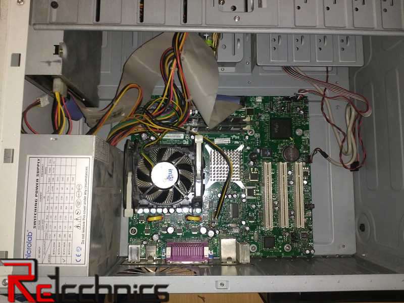 Системный блок 478 Socket Pentium 4 - 2.40GHz 1024Mb DDR1 ---- видео 64Mb сеть звук USB 2.0