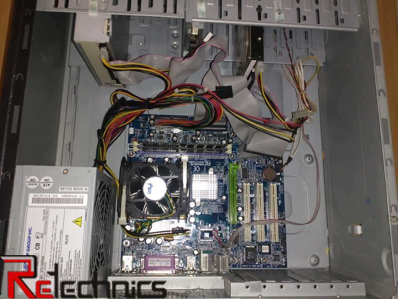 Системный блок 478 Pentium 4 - 2.80GHz 512Mb DDR1 60Gb IDE видео 64Mb сеть звук USB 2.0