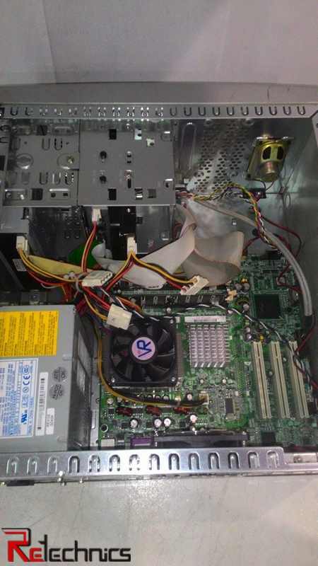 Системный блок 478 Pentium 4 - 2.40GHz 512Mb DDR1 40Gb IDE видео 64Mb сеть звук бренд ATX черный 300Вт USB 2.0 