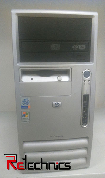 Системный блок HP dc6100, 775 Socket, Pentium 4 515 - 2.93GHz, 1024Mb DDR1, 40Gb IDE, видео 256Mb, сеть, звук, USB 2.0 черный
