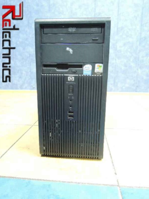 Системный блок HP dx2200, 775 Socket, Intel Pentium 4 - 3.60GHz, 1024Mb DDR2, 40Gb IDE, видео 256Mb, сеть, звук, USB 2.0 черный