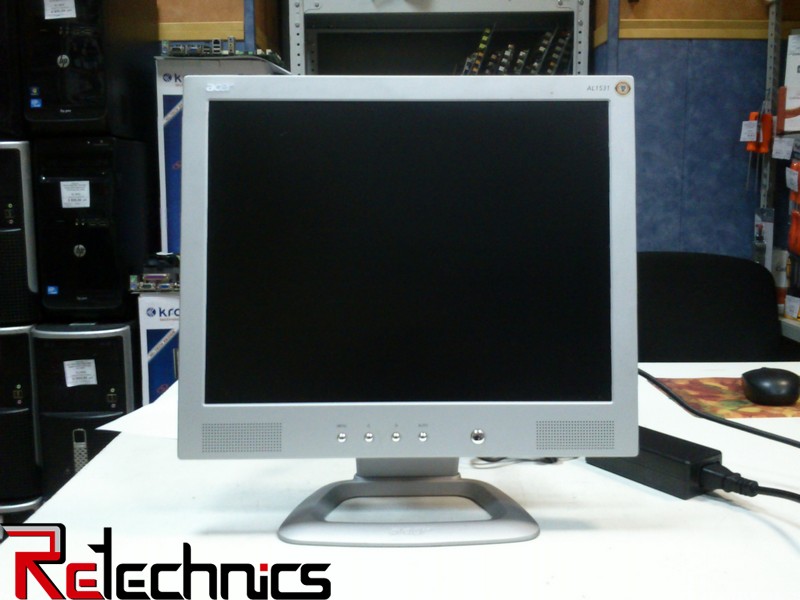 Монитор ЖК 15" 4:3 Acer AL1531 серебристый TFT TN 1024x768 W130H100