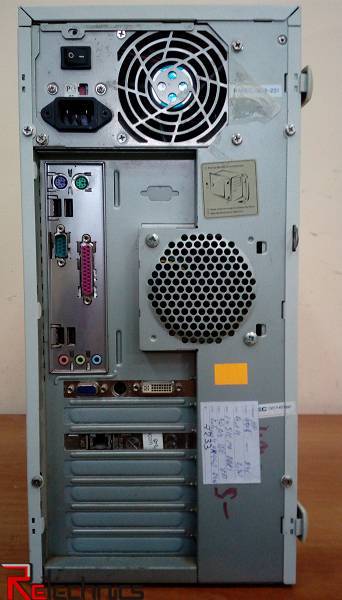 Системный блок 478 Socket Pentium 4 - 2.40GHz 1024Mb DDR1 40Gb IDE видеокарта GeForce MX440 64mb сеть звук USB 2.0