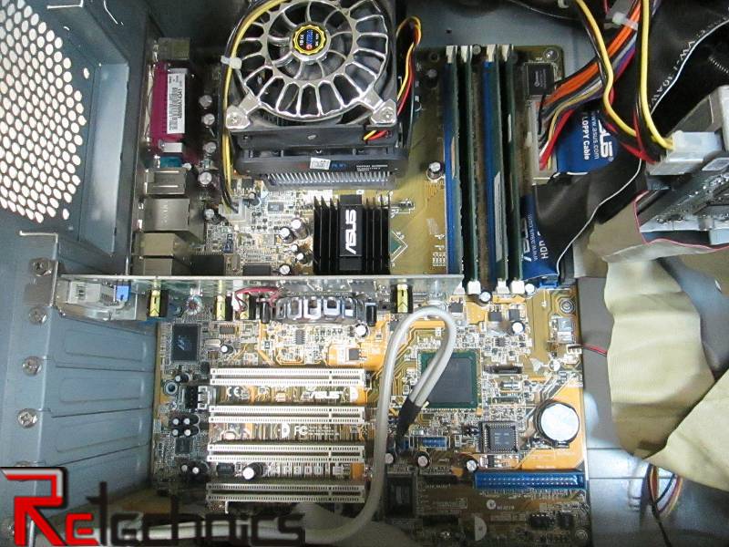 Системный блок 478 Pentium 4 - 3.00GHz 512Mb DDR1 4Gb IDE видео Radeon 9600 256Mb сеть звук 300Вт USB 2.0 белый