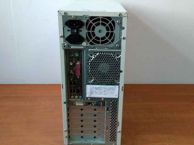 478 Socket 1 ядро Pentium 4 - 3.20Ghz 4x0.25Gb DDR1 (2700) 40Gb IDE чип 865 видеокарта Radeon 9250 128Mb белый ATX 300W DVD-R