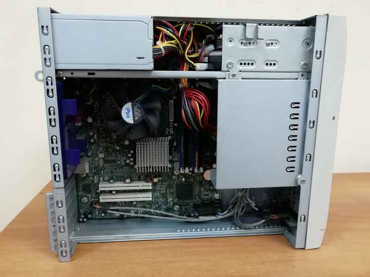 Системный блок 775 Socket Pentium 4 - 3.40GHz 512Mb DDR1 40Gb IDE видео сеть звук USB 2.0 белый