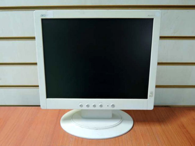 Монитор ЖК 15" 4:3 Acer AL1511 белый TFT TN 1024x768 W140H125