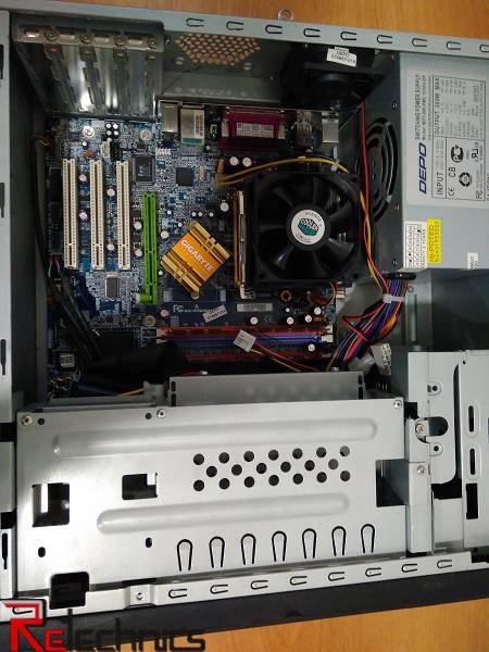 Системный блок 478 Pentium 4 - 2.66GHz 1024Mb DDR1 40Gb IDE видео 64Mb сеть звук USB 2.0
