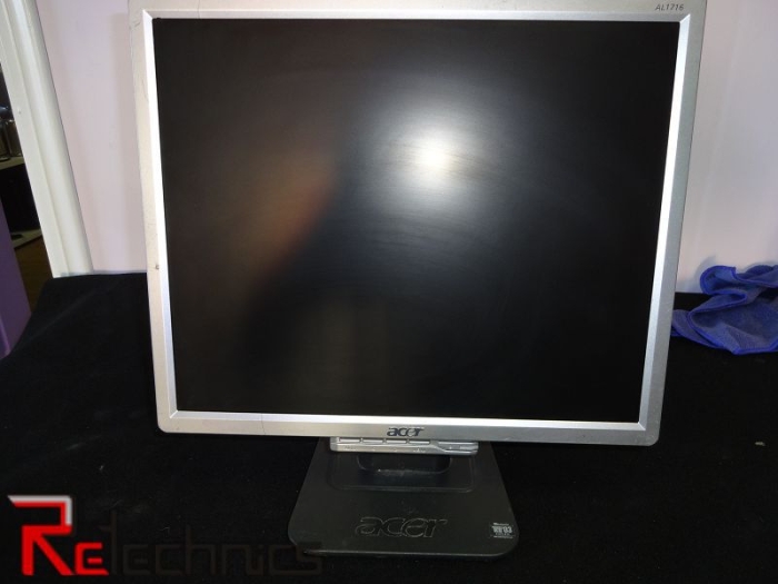 Монитор ЖК 17" уцененный Acer AL1716S серебристый TFT TN 1280x1024 W140H130