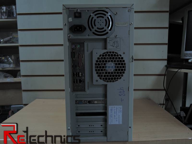 Системный блок 478 Socket Pentium 4 - 2.40GHz 384Mb DDR1 видео Radeon 9200 128mb сеть звук USB 2.0