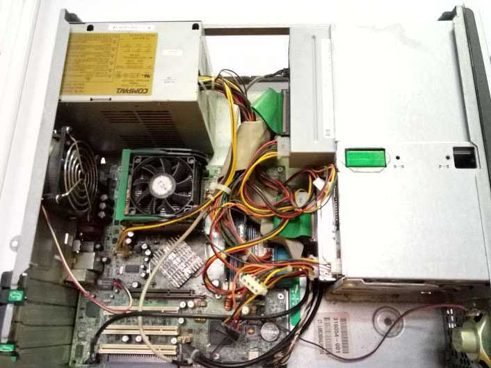 Системный блок HP d330 478 Socket Pentium 4 - 2.80GHz 1024Mb DDR1 40Gb IDE видео 196Mb сеть звук USB 2.0