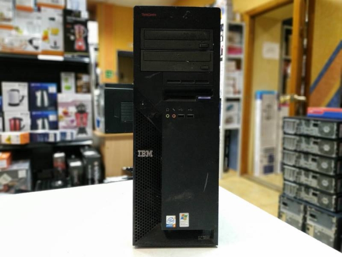 IBM 775 Socket 1 ядро P540 - 3.2Ghz 1x1Gb DDR2 (5300) 160Gb IDE чип i915G видеокарта int 192 черный slim 310W DVD-RW