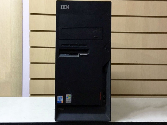 IBM 478 Socket 1 ядро Pentium 4 - 3.2Ghz 4x0,5Gb DDR1 (3200) 40Gb IDE чип i865G видеокарта int 96 черный mATX 230W DVD-R