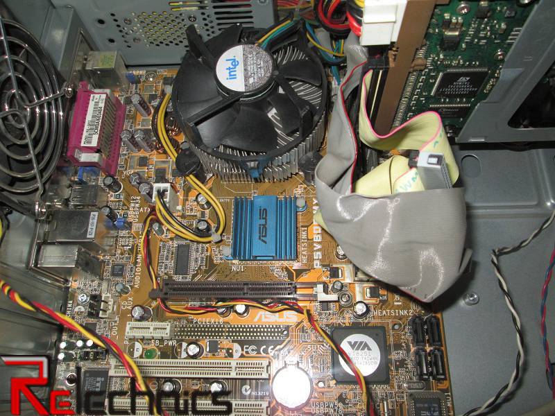 Системный блок HP dx2000 478 Socket Pentium 4 - 3.0GHz 1024Mb DDR1 40Gb IDE видео 128Mb сеть звук USB 2.0