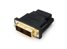 Переходник HDMI-DVI Cablexpert A-HDMI-DVI-2 19F/19M золотые разъемы 