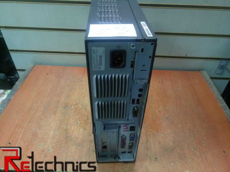Системный блок HP D51 478 Socket Intel Pentium 4 - 2.40GHz 1024Mb DDR1 80Gb IDE видео 64Mb сеть звук USB 2.0