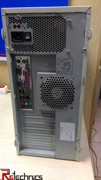 Системный блок 775 Socket Pentium 4 - 3.20GHz 1024Mb DDR1 40Gb IDE видео сеть звук USB 2.0 серебристый