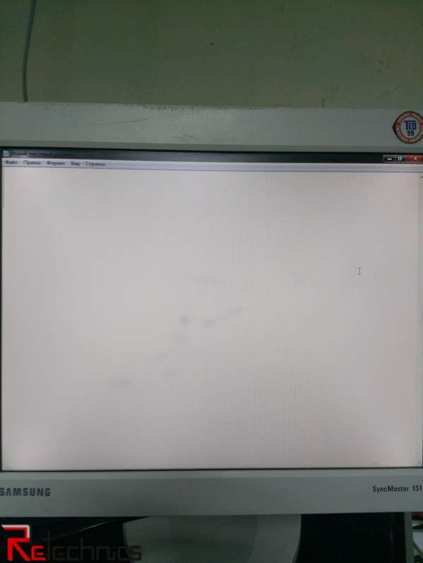 Монитор ЖК 15" уцененный Samsung 151B белый TFT TN 1024x768 W160H140