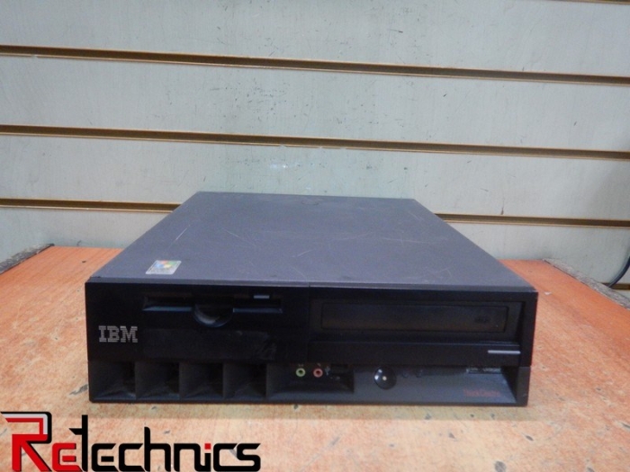 IBM 478 Socket 1 ядро Pentium 4 - 2,4Ghz 2x0,25Gb DDR1 (3200) 40Gb IDE чип i865G видеокарта int 96 черный slim 200W CD