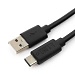 Кабель USB Cablexpert CCP-USB2-AMCM-6 USB2.0 AM/USB Type-C 1.8м черный