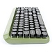 Комплект клавиатура мышь беспроводной Gembird KBS-9001 2.4ГГц зел. 84 кл. 1600 DPI